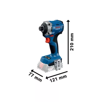   BOSCH Șurubelniță cu impact cu acumulator GDR 18V-215 în L-BOXX 1/4" 215 Nm (2 x acumulator 4,0 Ah + încărcător rapid)