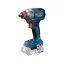 BOSCH Șurubelniță cu percuție cu acumulator GDX 18V-285 1/4" & 1/2" (fără acumulator și încărcător) 285 / 500 Nm