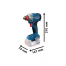 BOSCH Pachet putere cu acumulator GDX 18V-285 + GSR 185-LI (2 x acumulator 2,0 Ah + încărcător) în valiză