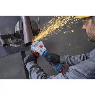   BOSCH Polizor unghiular cu acumulator, mâner rotativ, 125 mm GWS 18V-11PS cu reglaj de turație (fără acumulator și încărcător)