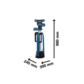   BOSCH Lampă LED cu acumulator și suport GLT18V-5000 (Fără acumulator și încărcător) 5000 lm