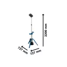 BOSCH Lampă LED cu acumulator și suport GLT18V-5000 (Fără acumulator și încărcător) 5000 lm
