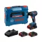 BOSCH EXPERT Bormașină cu acumulator EXSR18V-90 (3 x acumulatori EXPERT 4,0 Ah + încărcător) în cutie L-BOXX, 36/65 Nm