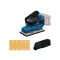 BOSCH Șlefuitor oscilant cu acumulator GSS 18V-18 cu reglaj viteză (92 x 182 mm) (Fără acumulator și încărcător)