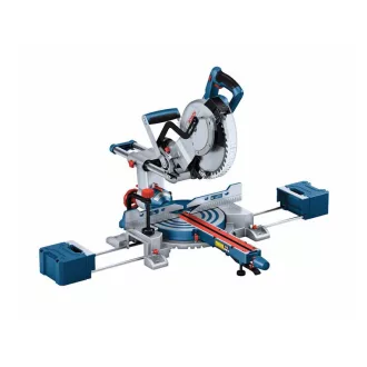   BOSCH BITURBO ferăstrău de tundere și onglet cu acumulator GCM 18V-254 D (fără baterie și încărcător)