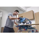 BOSCH Ferăstrău cu glisare pentru tăiat la unghi GCM 340-305 D / 1800 W (Indicatoare LED pentru tăiere)
