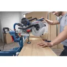 BOSCH Ferăstrău cu glisare pentru tăiat la unghi GCM 340-305 D / 1800 W (Indicatoare LED pentru tăiere)