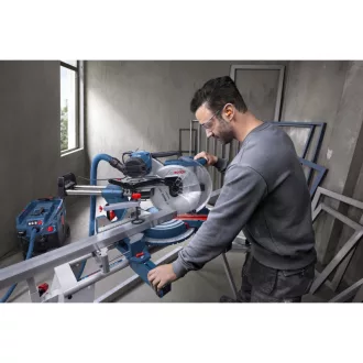   BOSCH Ferăstrău cu glisare pentru tăiat la unghi GCM 340-305 D / 1800 W (Indicatoare LED pentru tăiere)