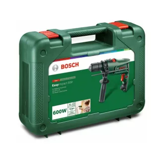 Burghiu cu impact BOSCH EasyImpact 600 în carcasă / 600 W