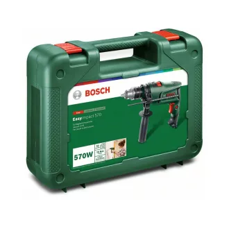 Burghiu cu impact BOSCH EasyImpact 570 în carcasă / 570 W