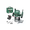 Freză de suprafață BOSCH POF 1400 ACE + set cap de frezat din 6 părți în carcasă / 1400 W