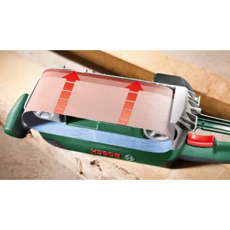   Slefuitor cu bandă BOSCH PBS 75 A (dimensiunea curelei: 75 x 533 mm) / 710 W