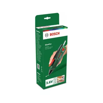   Pistol de lipit fără fir BOSCH GluePen 3,6 V + încărcător Micro USB