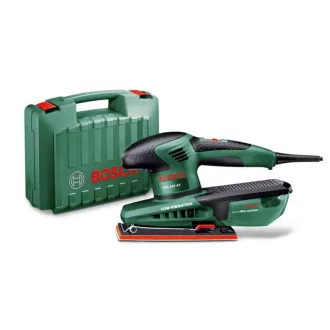   Slefuit cu vibratii BOSCH PSS 250 AE + 28 foi de slefuit in carcasa