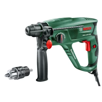   BOSCH PBH 2100 SRE Mașină de găurit cu percuție + Mandrina de găurit în carcasă