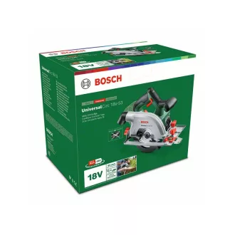   BOSCH UniversalCirc 18V-53 Ferăstrău circular fără fir (fără baterie și încărcător)