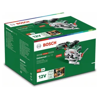   BOSCH UniversalCirc 12 ferăstrău circular fără fir (1 baterie de 2,5 Ah)