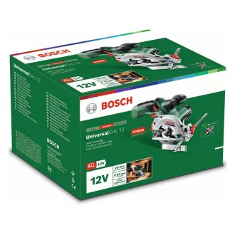   BOSCH UniversalCirc 12 ferăstrău circular fără fir (fără baterie și încărcător)