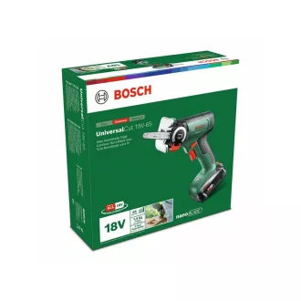   Fierăstrău cu Nanoblade BOSCH UniversalCut 18V-65 (1 baterie de 2,5 Ah)