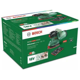   BOSCH UniversalSander 18V-10 Slefuitor multiplu cu acumulator (fara baterie si incarcator)