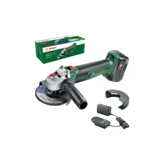   Polizor unghiular cu acumulator BOSCH 125 mm UniversalGrind 18V-75 (1 x baterie de 4,0 Ah + încărcător)