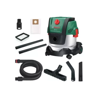   BOSCH Aspirator umed/uscat 15 litri, cu accesorii PAS15-220PRS / 1200 W