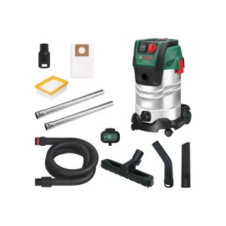   BOSCH Aspirator umed/uscat de 30 litri cu accesorii PAS30-240PRS / 1400 W