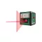 BOSCH Laser de nivel cu linie în cruce (roșu) Quigo + sistem universal de prindere MM2