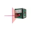 BOSCH Laser de nivel cu linie în cruce (roșu) Quigo + sistem universal de prindere MM2