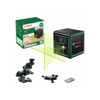   Laser de nivelare a liniilor încrucișate BOSCH (verde) Quigo Green Polaris