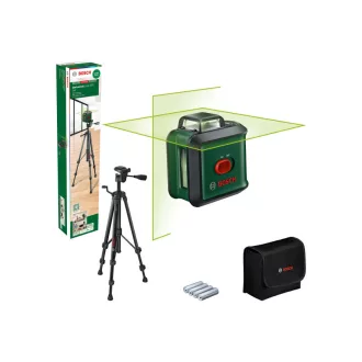   BOSCH Laser de nivel cu linie în cruce 360° (verde) UniLevel 360 + trepied laser