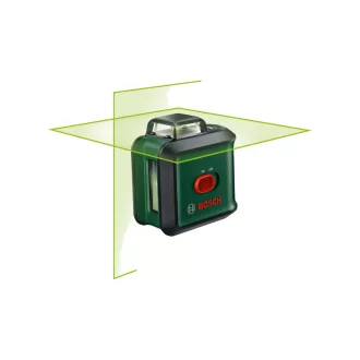   BOSCH Laser de nivel cu linie în cruce 360° (verde) UniLevel 360 + trepied + sistem universal de prindere MM3