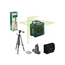 BOSCH Laser de nivel cu linie în cruce 360° (verde) UniLevel 360 + trepied + sistem universal de prindere MM3