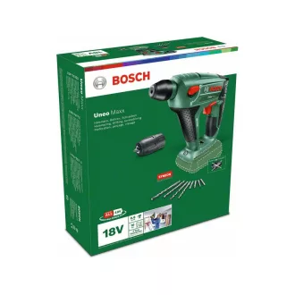   BOSCH Mașină de găurit cu acumulator Uneo Maxx (fără baterie și încărcător)