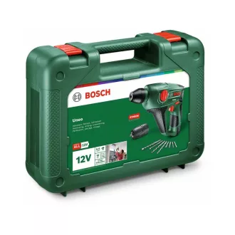   BOSCH Uneo Mașină de găurit cu acumulator + Mandrina de găurit (1 x baterie de 2,5 Ah) în carcasă