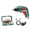 BOSCH Șurubelniță fără fir IXO V + set de biți 32 piese