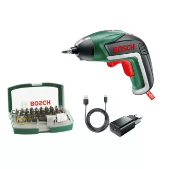   BOSCH Șurubelniță fără fir IXO V + set de biți 32 piese