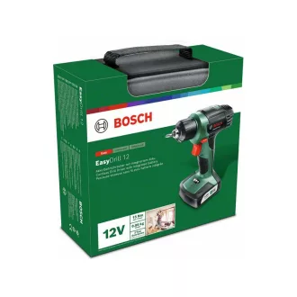   BOSCH EasyDrill 12 mașină de găurit cu acumulator (baterie încorporată) Cu sac moale