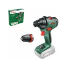 Mașină de găurit cu acumulator BOSCH AdvancedDrill 18 + Adaptor pentru mandrină (fără baterie și încărcător)