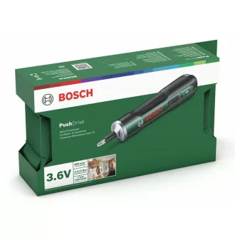   BOSCH Șurubelniță fără fir PushDrive (încărcător Micro USB)