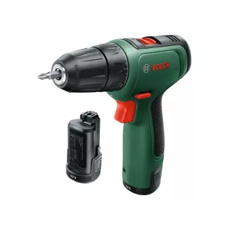   BOSCH EasyDrill 1200 mașină de găurit cu acumulator (2 baterii de 1,5 Ah) în carcasă