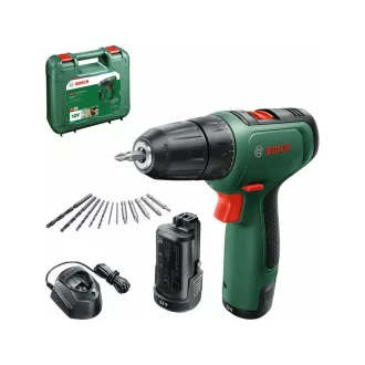   BOSCH EasyDrill 1200 mașină de găurit cu acumulator (2 baterii de 1,5 Ah) în carcasă