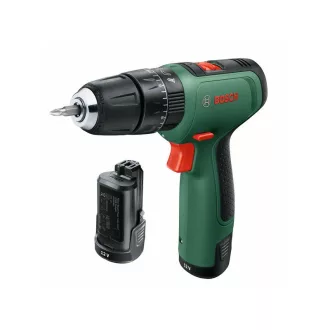   BOSCH EasyImpact1200 (2 baterii de 1,5 Ah) mașină de găurit cu percuție fără fir + set de accesorii