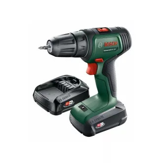   BOSCH UniversalDrill 18 mașină de găurit cu acumulator (2 baterii de 1,5 Ah) în carcasă