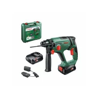   BOSCH UniversalHammer 18V Mașină de găurit cu acumulator (2 baterii de 2,5 Ah + AL1820)