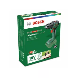   BOSCH UniversalDrill 18V-EC mașină de găurit cu acumulator (fără baterie și încărcător)