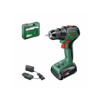   BOSCH UniversalDrill 18V-EC mașină de găurit cu acumulator (1 baterie de 2,0 Ah) + AL 18V-20