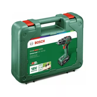   BOSCH UniversalDrill 18V-EC mașină de găurit cu acumulator (1 baterie de 2,0 Ah) + AL 18V-20