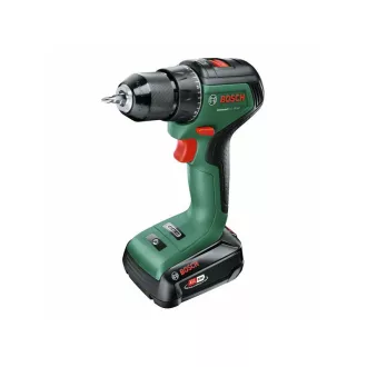   BOSCH UniversalDrill 18V-EC mașină de găurit cu acumulator (2 baterii de 2,0 Ah) + AL 18V-20