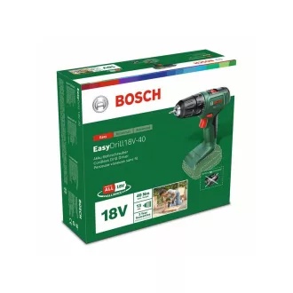   BOSCH Easydrill 18V-40 mașină de găurit cu acumulator (fără baterie și încărcător)